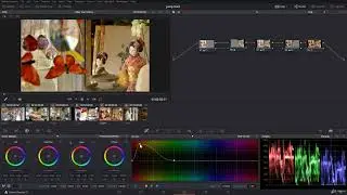 Davinci Reolve Tutorial 158  Hue vs Sat Curve