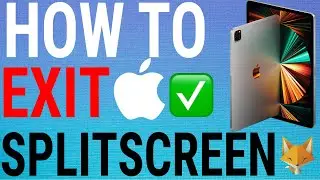 How To Exit Split Screen on iPad