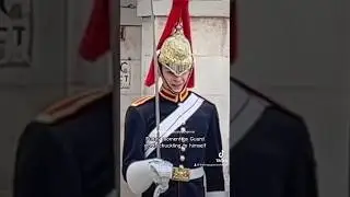 Guard starts laughing 😂