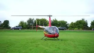 Robinson R-44 Start Up and Takeoff | N248DB | KOEO - Osceola, WI