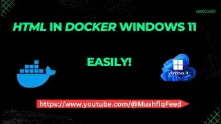 RUN HTML in Docker Desktop - Without WSL