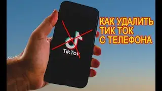 Как удалить аккаунт в Тик Ток