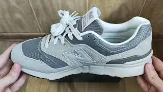 Обзор Кроссовок New Balance 977H Grey/Silver CM977HCA Оригинал