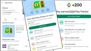 How To Complete Google Play Points Quest 2023 | | Earn Free Play Points