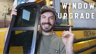 GAMECHANGER: Installing RV Windows on Your Skoolie