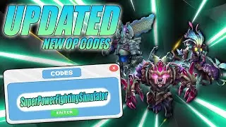 ALL *NEW* OP CODES!? Roblox Super Power Fighting Simulator 2021