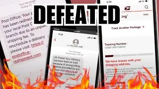 Hackers Rekt By Red Team - USPS SMS Scam Defeated