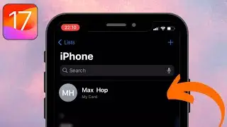 Fix: My Card NOT Showing in Contacts on iPhone & iPad (iOS 17)