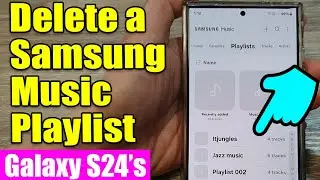 🎶 How to Easily Delete a Samsung Music Playlist on Galaxy S24/S24+/Ultra