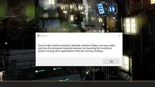 Fixing Out Of Video Memory Error for Virtual Production Projects