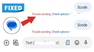 Trouble Sending Check Option Problem (2024) | Fix Messages Trouble Sending Problem