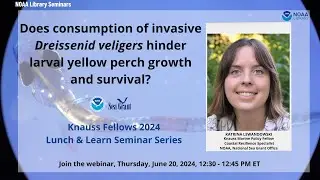 Does consumption of invasive Dreissenid veligers hinder larval yellow perch growth and survival?