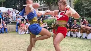 Muaythai demonstration in Paris