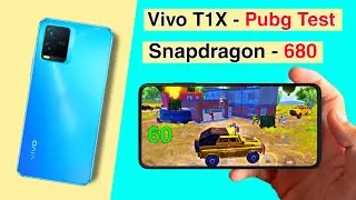 Vivo T1X Pubg Test. Vivo T1X Pubg Graphics.👍