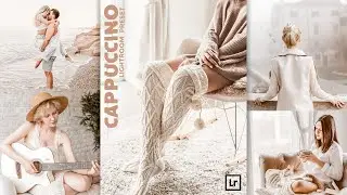 Cappuccino preset - Lightroom presets | creamy presets | instagram filters | light and airy presets