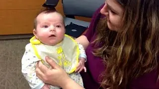 Cute Babies Hearing For The First Time Compilation || BABY VIDEOS