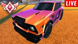 Trying to reach GC! Rocket League Gameplay