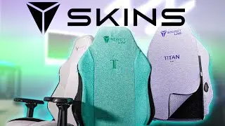 Secretlab SKINS -  Cover Themes for your TITAN EVO 2022 Review.