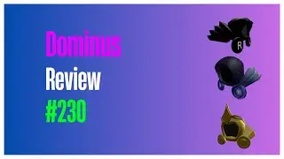 Dominus Review #230 | Cheap/Hidden Roblox Dominuses 2024