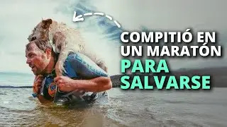 El perro callejero que compitió en un maratón para salvar su vida