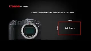 The EOS RP: Canons Smallest Full Frame Mirrorless Camera