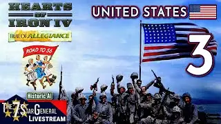 United States of America | Hearts of Iron IV | The Road to 56 | Livestream 3