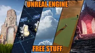 Unreal Engine Marketplace Free Stuff | $347 FOR FREE | January 2024