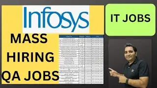 QA Mass Hiring | IT Jobs| Infosys Hiring