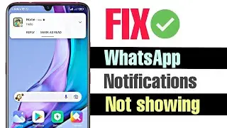 How to enable WhatsApp notification only 1 minute. WhatsApp ki notification ko enable karna sikhe.