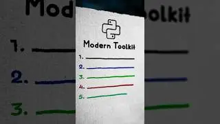 The Python Modern Toolkit 💻 #developer #python #softwareengineer #code #technology