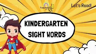 Kindergarten Sight Words | Practice Reading | Sight Words for Preschool | Reading Drill