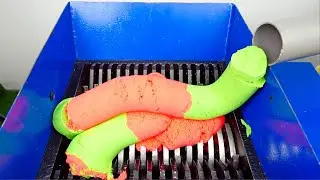 KINETIC SAND SHREDDING! AMAZING VIDEO!