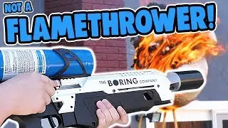 The Boring Company FLAMETHROWER | By Elon Musk