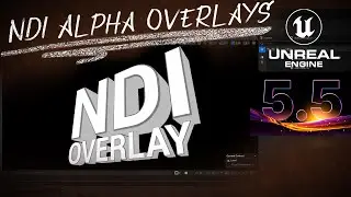 NDI Alpha Channel with Motion Design in Unreal 5.5