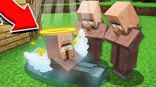 ЖИТЕЛЬ МОЕЙ ДЕРЕВНИ ВОСКРЕС В МАЙНКРАФТ 100% троллинг ловушка minecraft