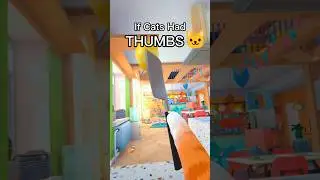 If Cats Had Thumbs 😂👍- I am Cat #vrgaming #VR #FunnyVR #virtualreality