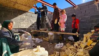 Preserving Heritage: Building a Traditional Roof in Grandfathers Absence 🏡