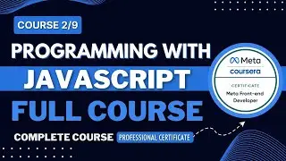 JavaScript Programming FULL COURSE For Front End/Full Stack Developers