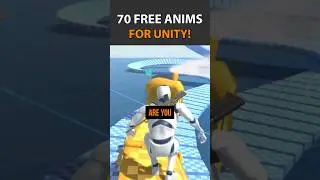 BE FAST FREE 70 Epic Unity Character Animations! #speedtutor #unity #gamedev