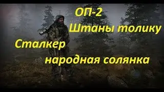 СТАЛКЕР НАРОДНАЯ СОЛЯНКА ОП 2  ШТАНЫ ДЛЯ ТОЛИКА