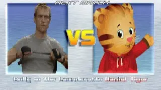 M.U.G.E.N BATTLES | Bully in the Launderette vs Daniel Tiger