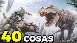 SABIAS estas 40 COSAS del ANDREWSARCHUS en ARK