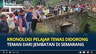 Kronologi Pelajar Tewas Didorong Teman dari Jembatan di Semarang, Berawal dari Rebutan Ponsel