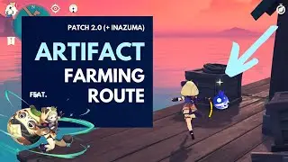 Genshin Impact 100++ Artifact Farming Route (patch 1.0 - 2.0)