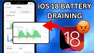 iOS 18 Beta Battery Draining problem / iOS 18 Beta Battery health drop issue / iPhone / 2024