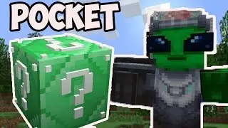 Minecraft PE - Скачать НОВЫЙ ЛАКИ БЛОК | Minecraft PE Аддоны 01