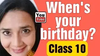 How to say the DATE in English| When´s your Birthday