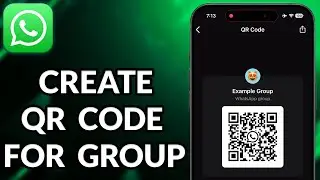 How To Create QR Code For WhatsApp Group