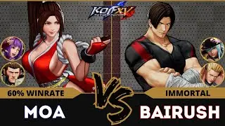 KOFXV⭐MOA (Mai/Athena/Maxima) vs BAIRUSH (Kim/Benimaru/Isla)⭐Ranked Match - 11/24