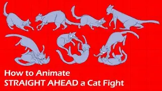 How to Animate STRAIGHT AHEAD a Cat Fight